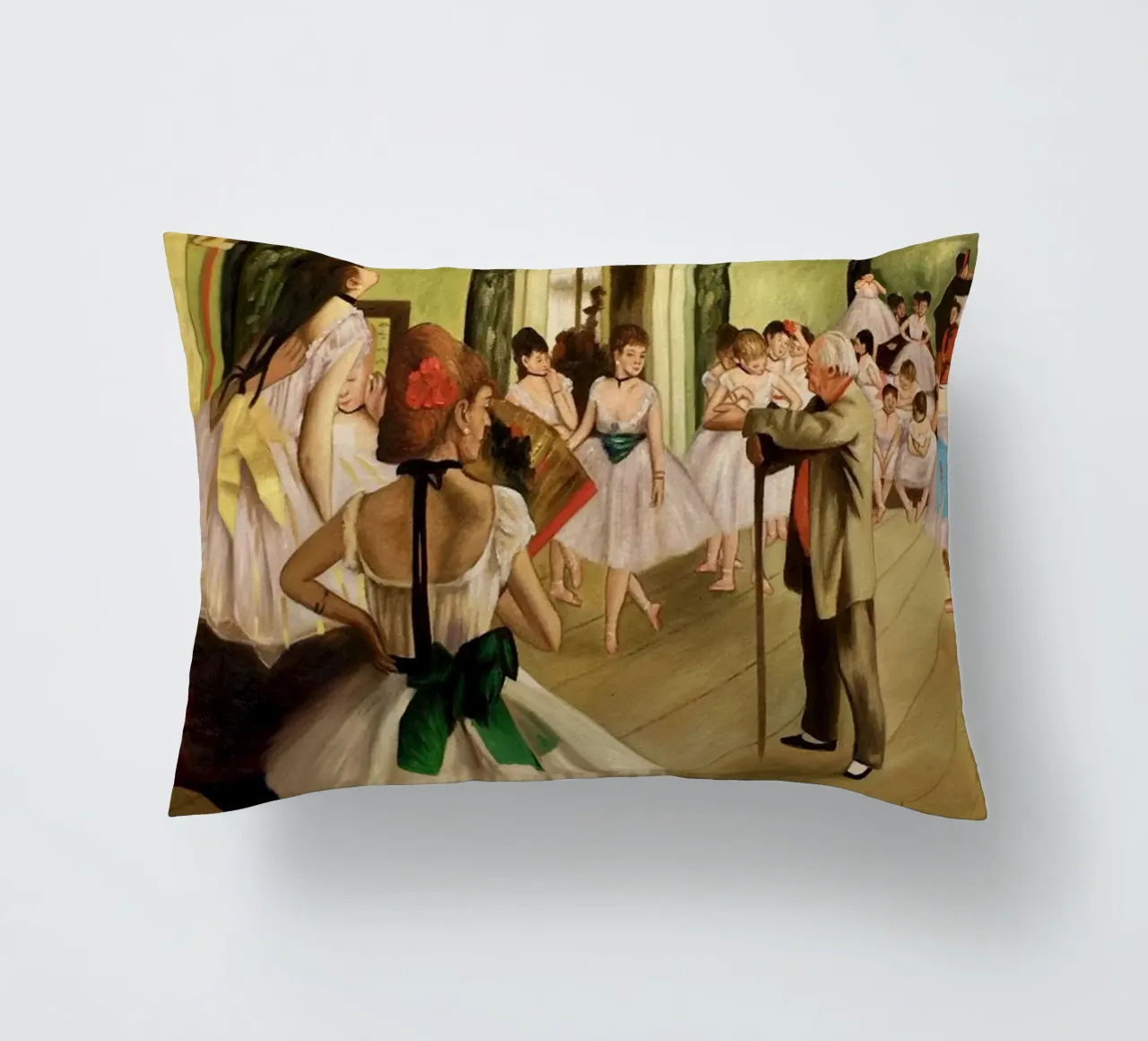 Degas - La classe di danza cuscino da Alfieson