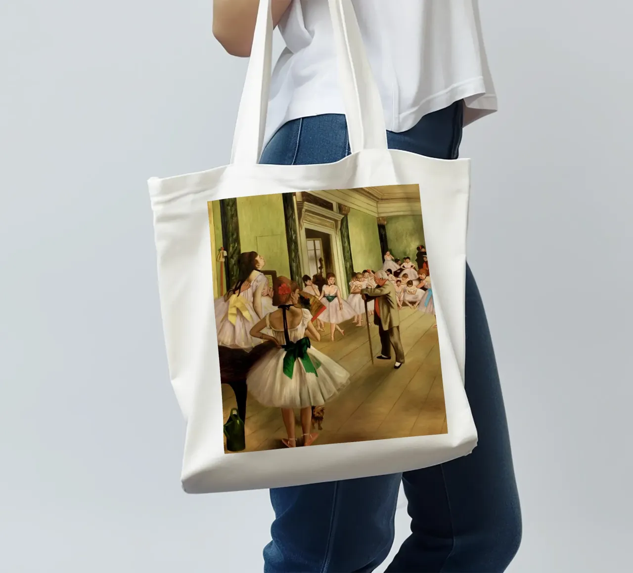 Degas - La classe de danse tote bag de Alfieson