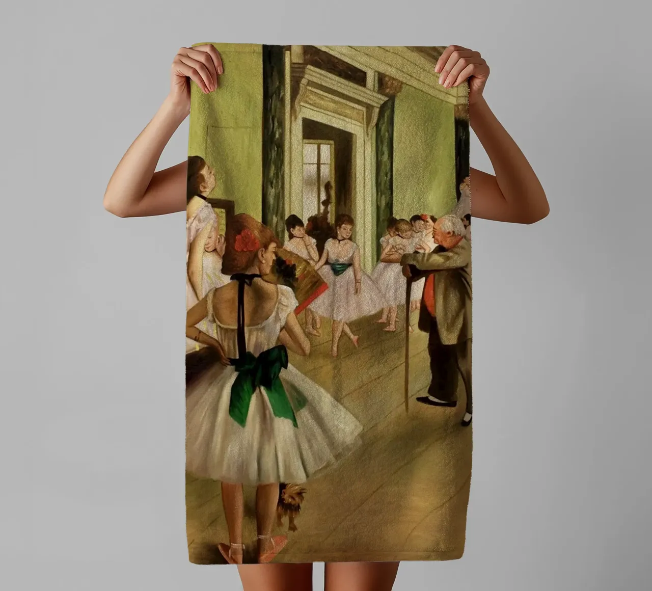 Degas - De dansles badhanddoek van Alfieson