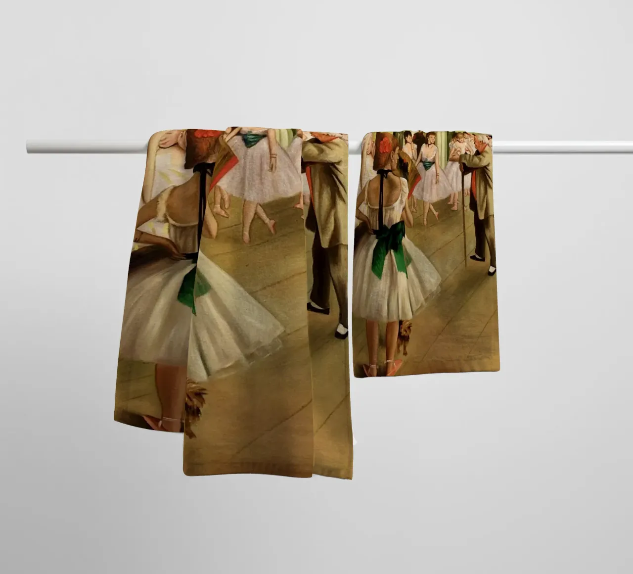 Degas - De dansles badhanddoek van Alfieson