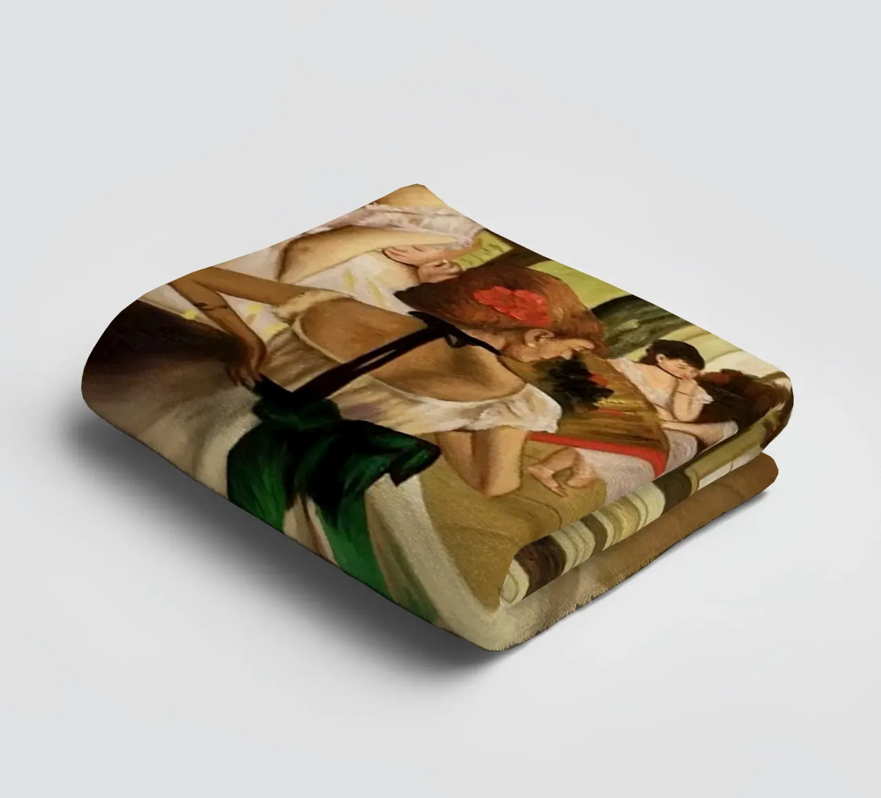 Degas - De dansles badhanddoek van Alfieson