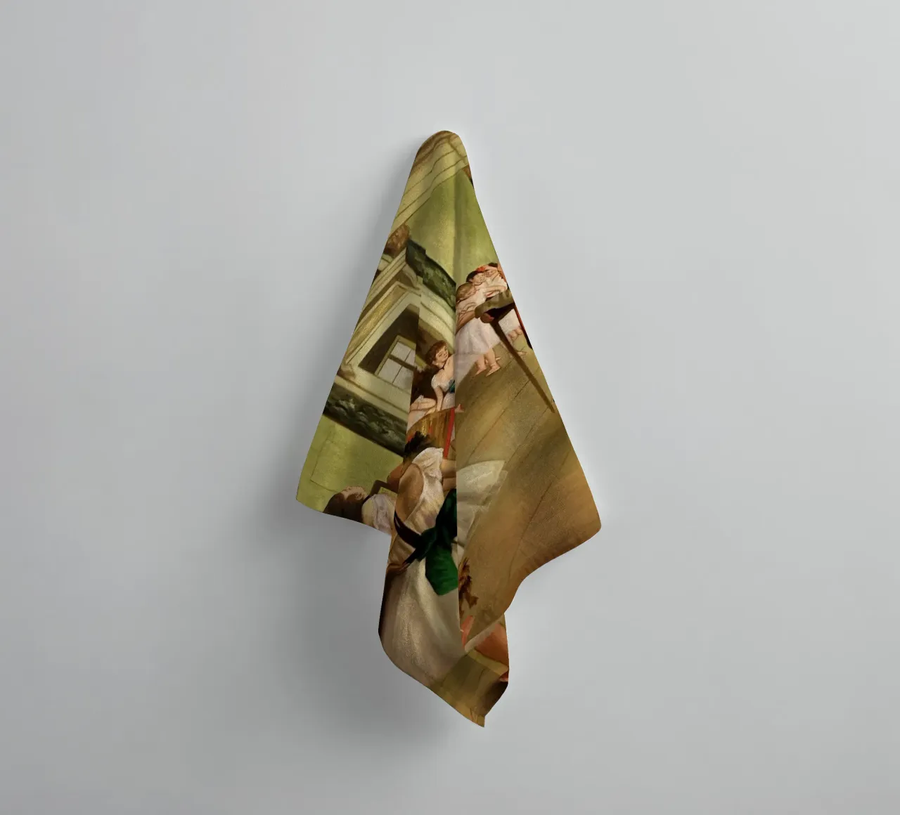 Degas - De dansles badhanddoek van Alfieson