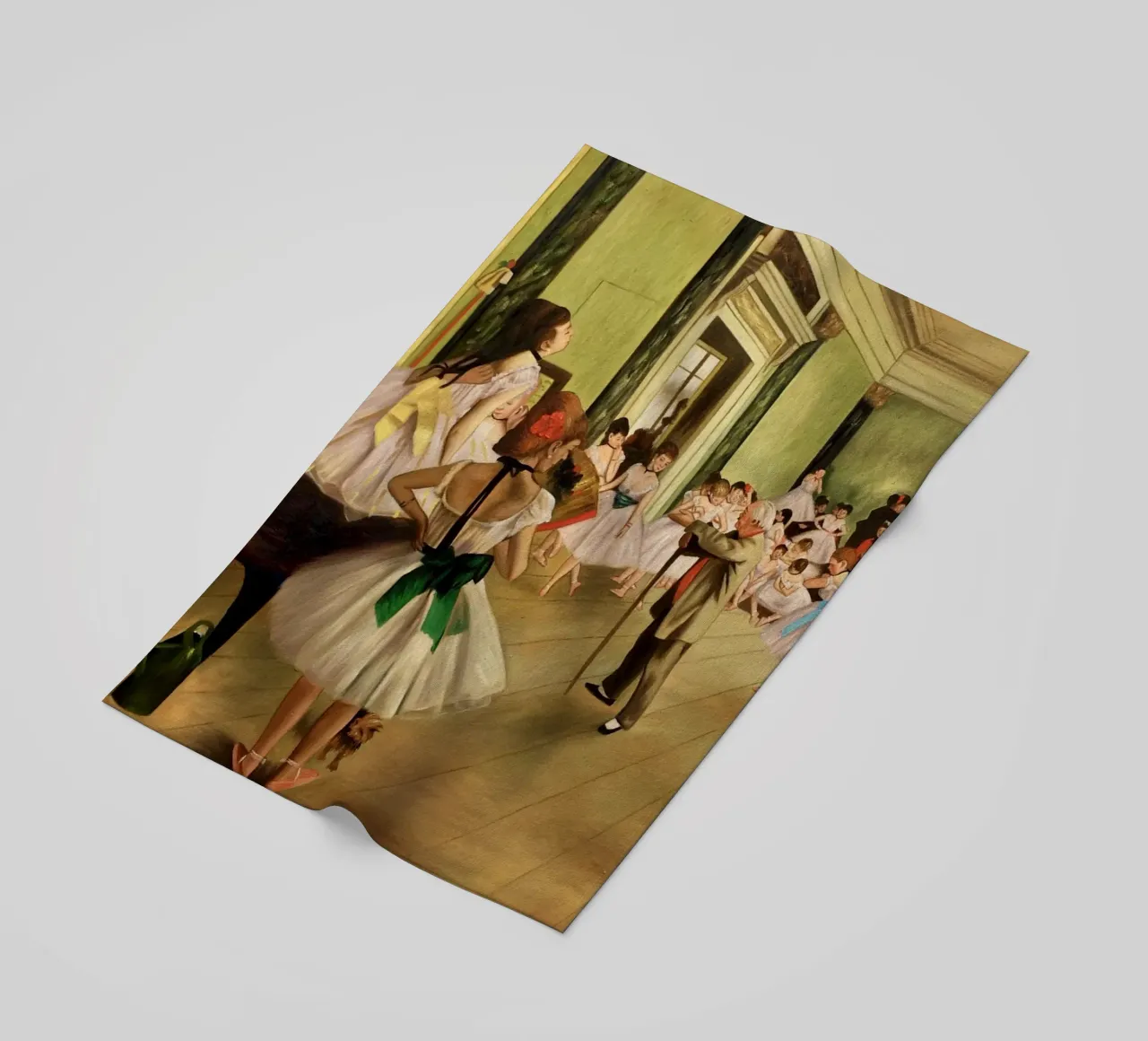 Degas - The Dance Class beach towel by Alfieson