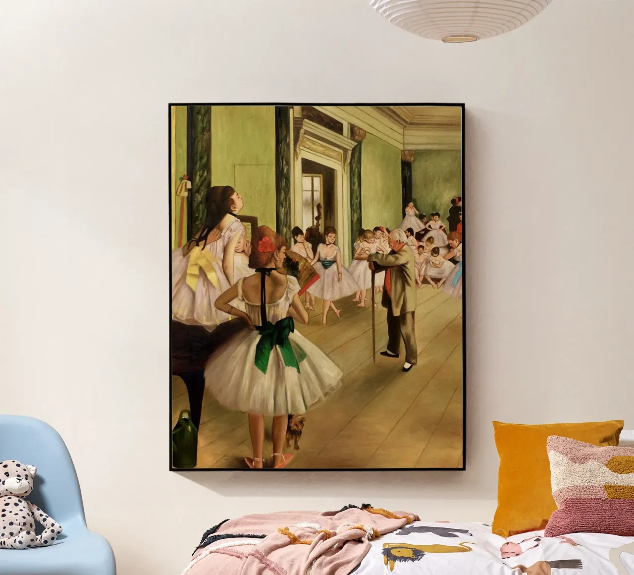 Degas - The Dance Class acrylic glass by Alfieson