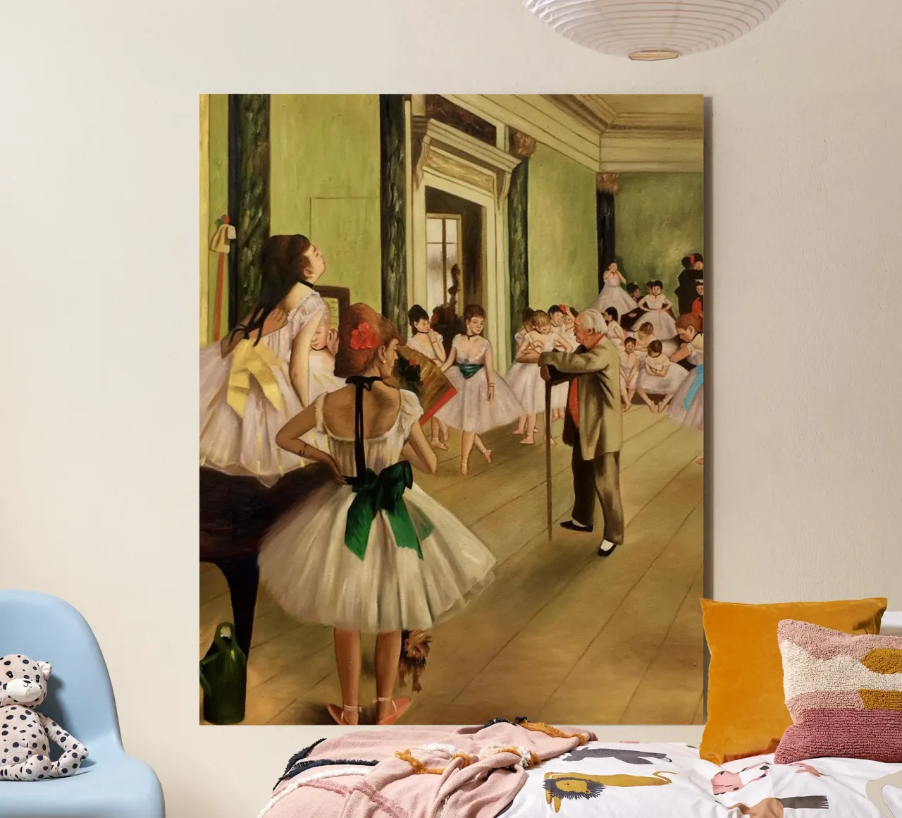 Degas - Der Tanzkurs Alu-Dibond von Alfieson