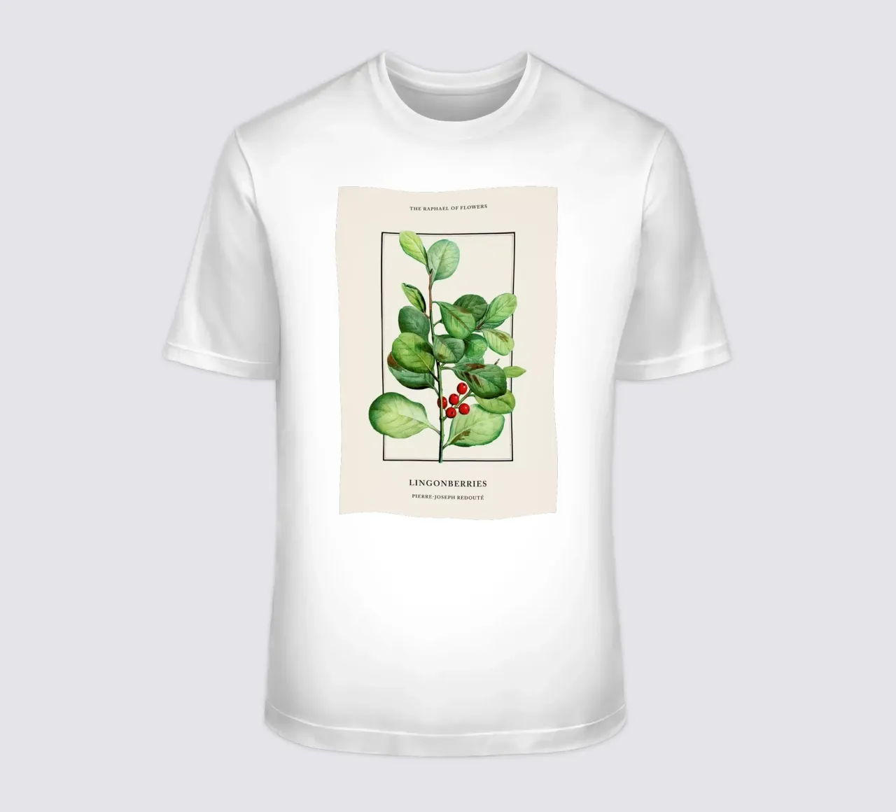 Pierre-Joseph Redouté - Lingonberries t-shirt da Vintage by JUNIQE