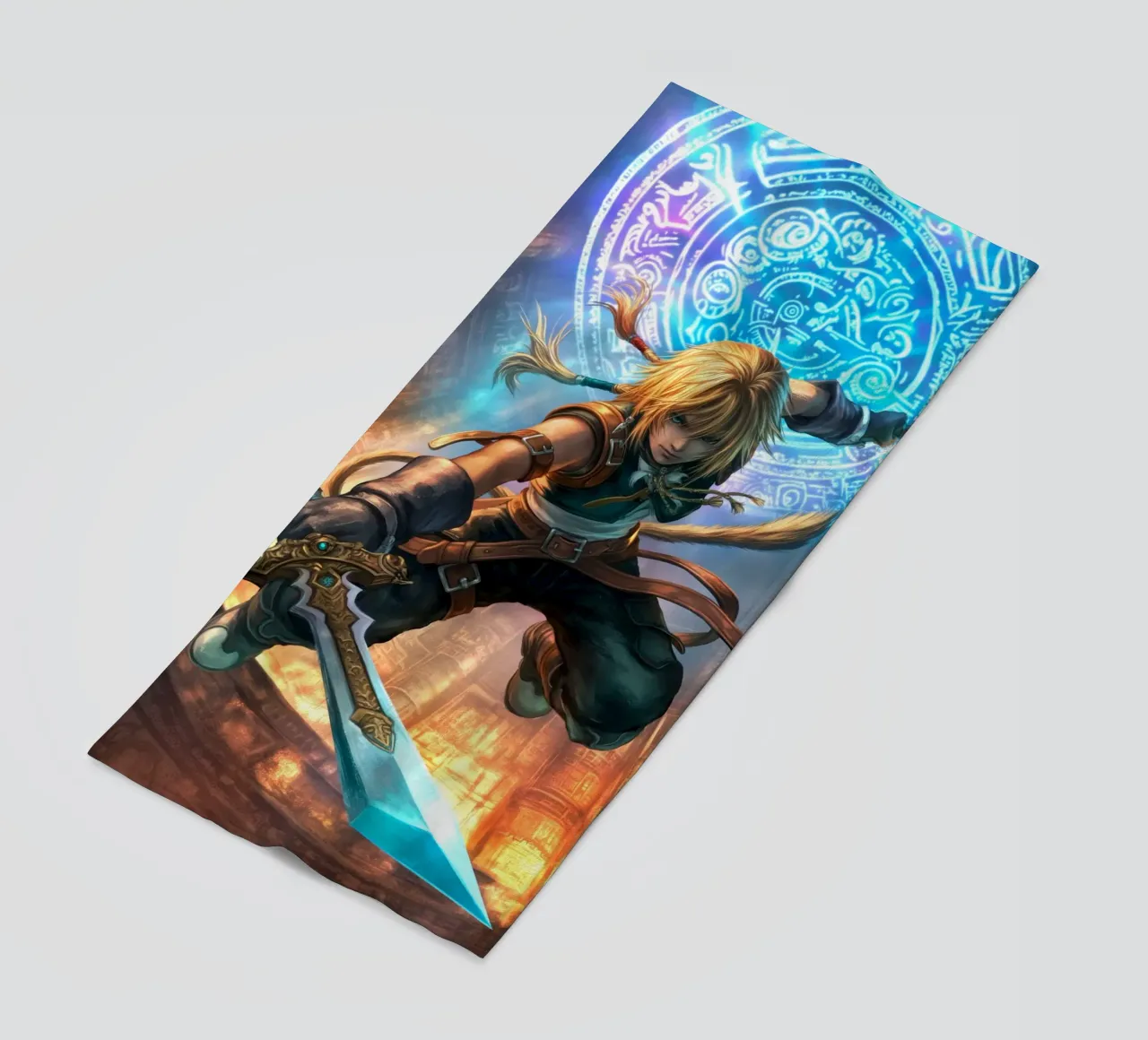 Zidane Tribale Final Fantasy IX telo mare da Fleur de Lys