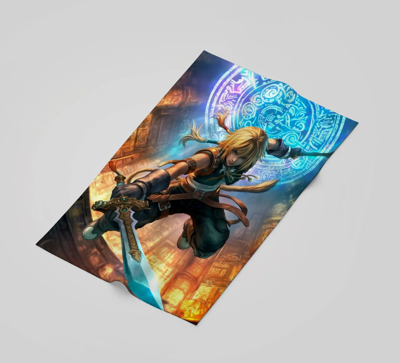 Zidane Tribale Final Fantasy IX telo mare da Fleur de Lys