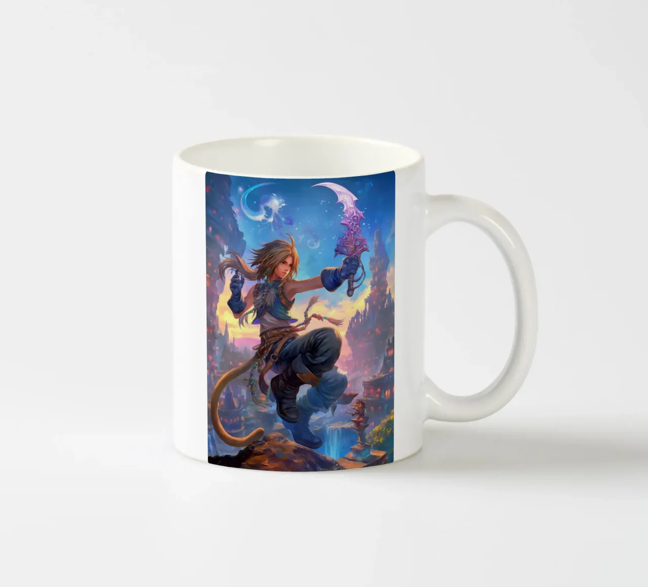Zidane Tribale Final Fantasy IX tazza in ceramica da Fleur de Lys