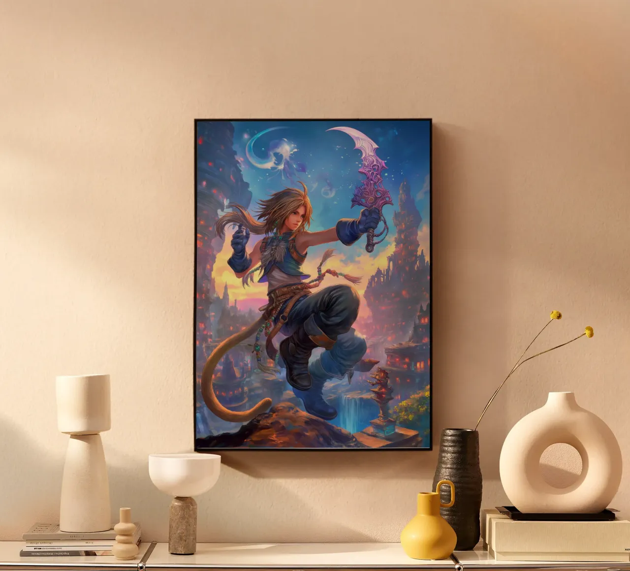 Zidane Tribale Final Fantasy IX plexiglass da Fleur de Lys