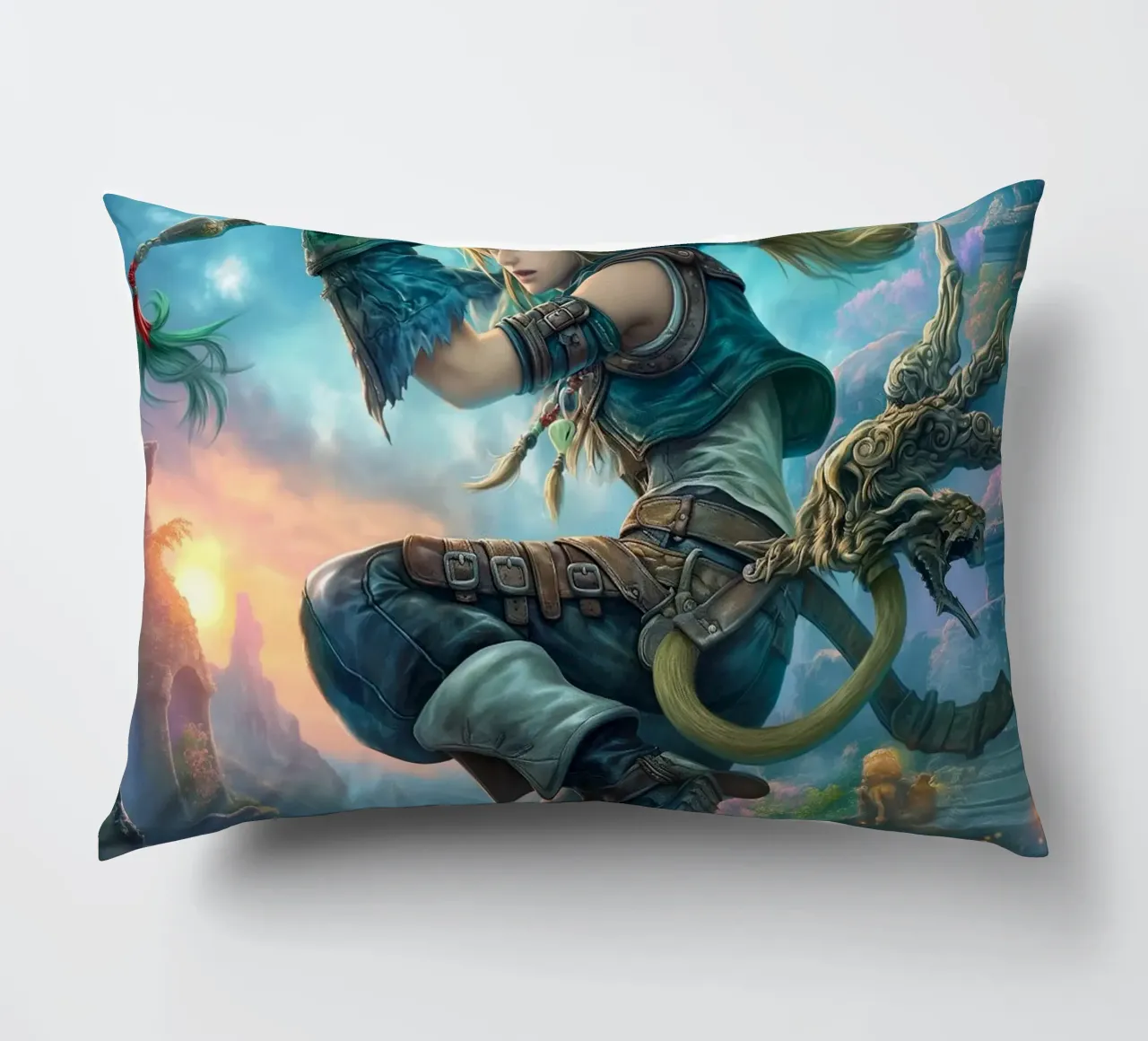 Zidane Tribale Final Fantasy IX cuscino da Fleur de Lys