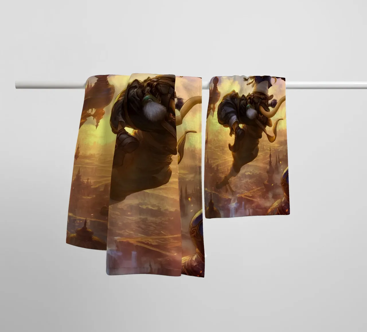 Zidane Tribale Final Fantasy IX asciugamano da bagno da Fleur de Lys