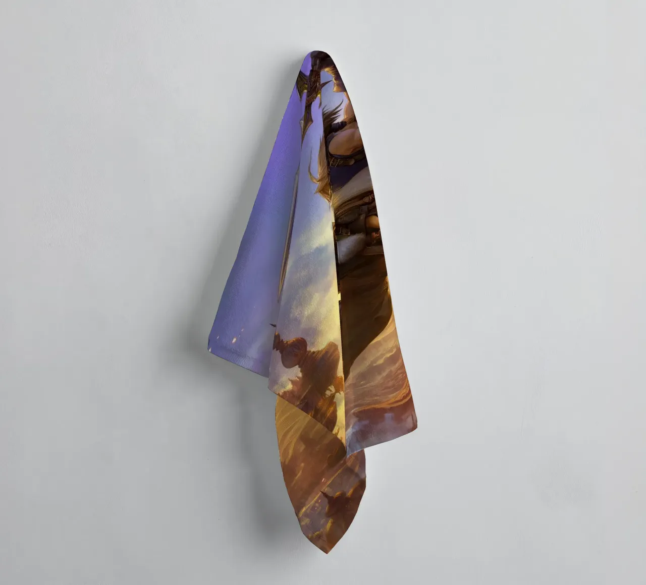 Zidane Tribale Final Fantasy IX asciugamano da bagno da Fleur de Lys