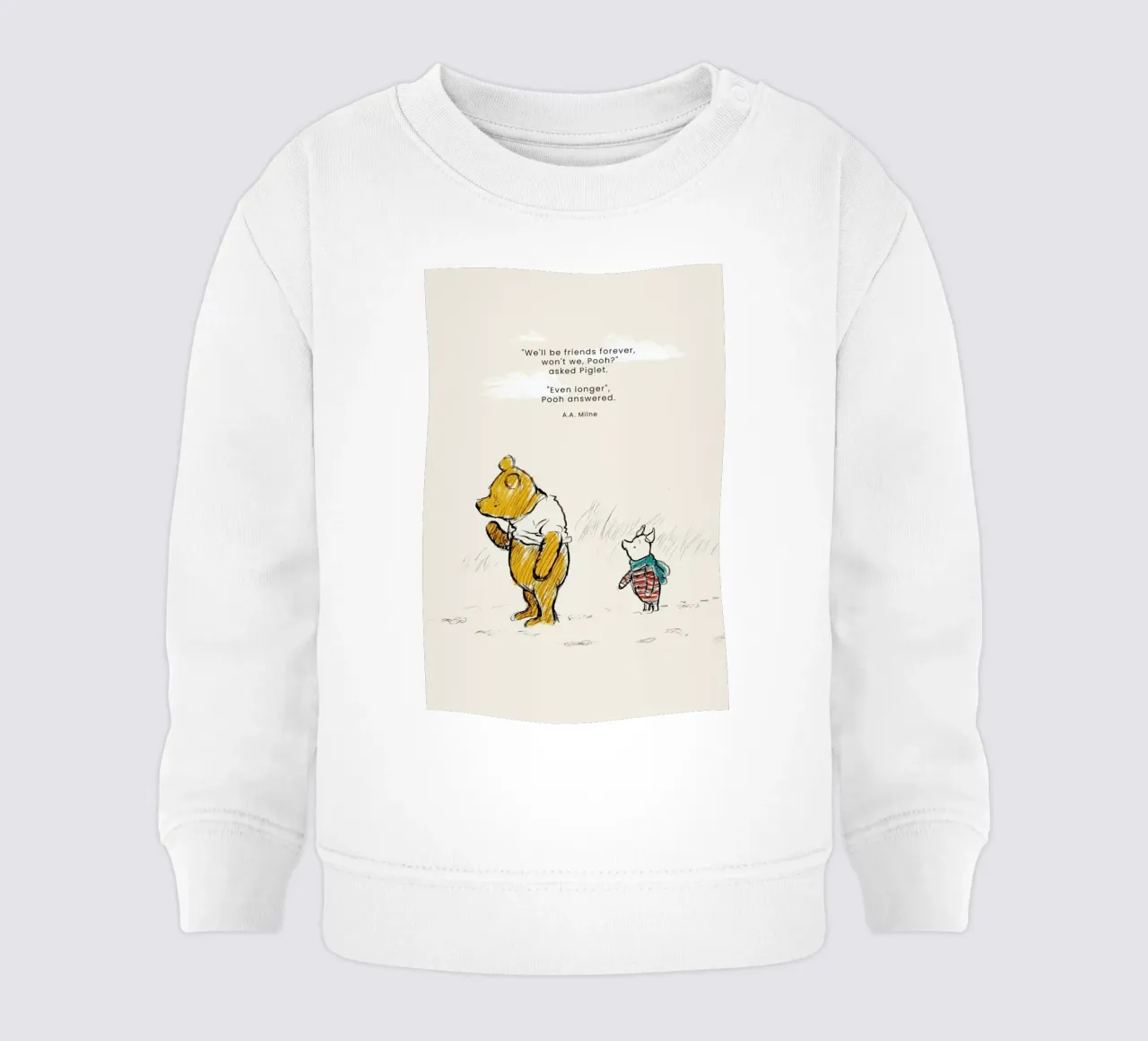 Friends Forever felpa neonato da Vintage by JUNIQE