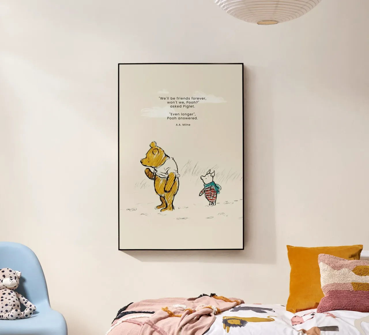 Friends Forever plexiglass da Vintage by JUNIQE