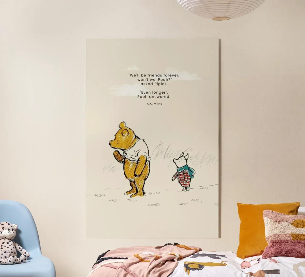 Friends Forever plexiglass da Vintage by JUNIQE