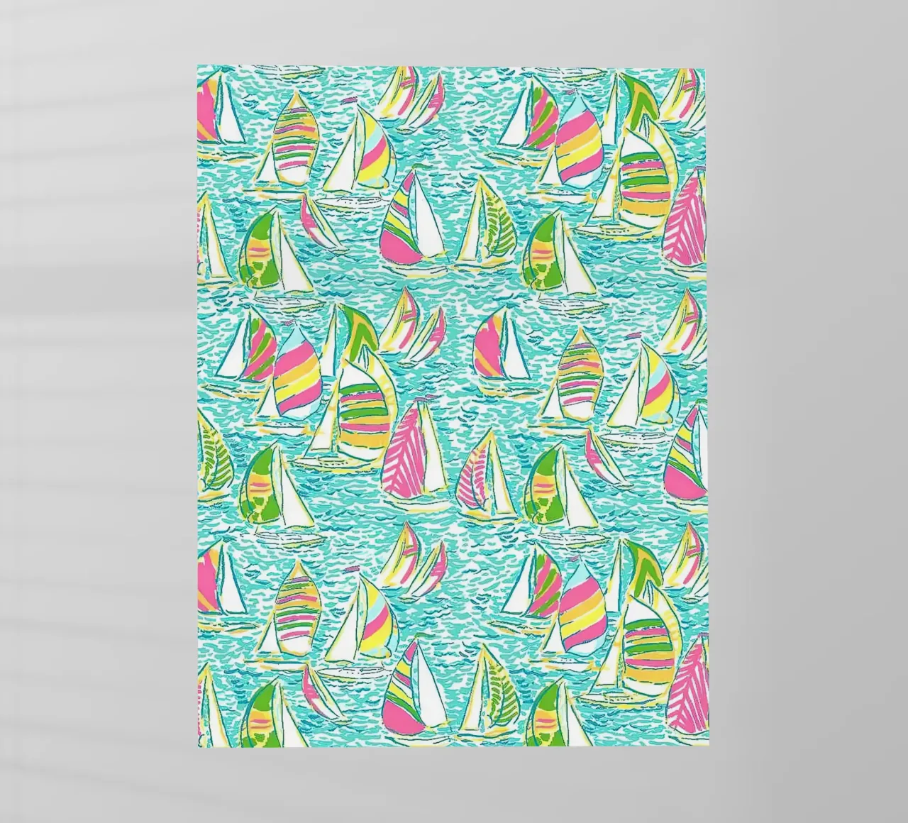 Barca Lilly Pulitzer pellicola backlit da Queenshop