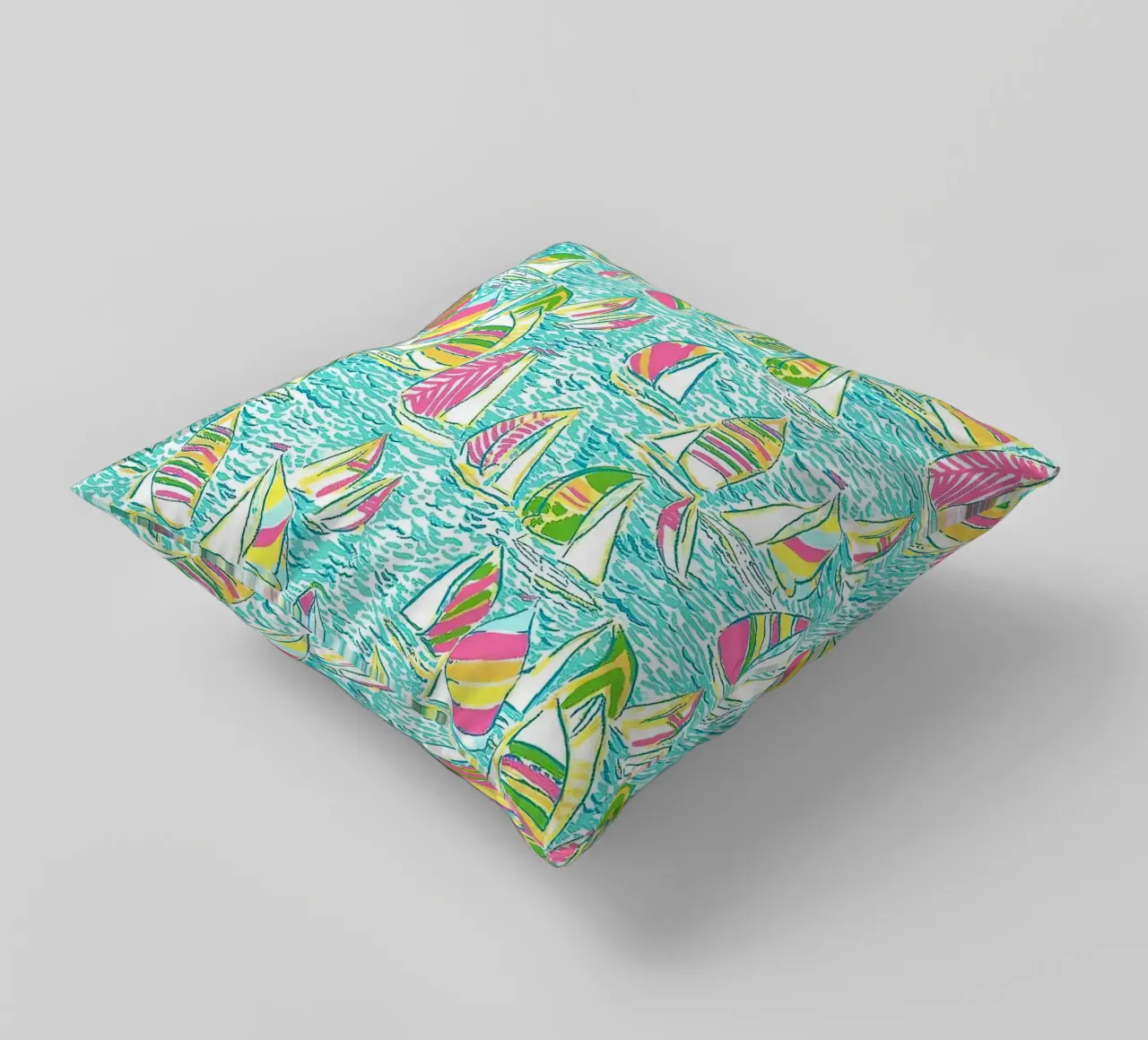 Barca Lilly Pulitzer cuscino da Queenshop