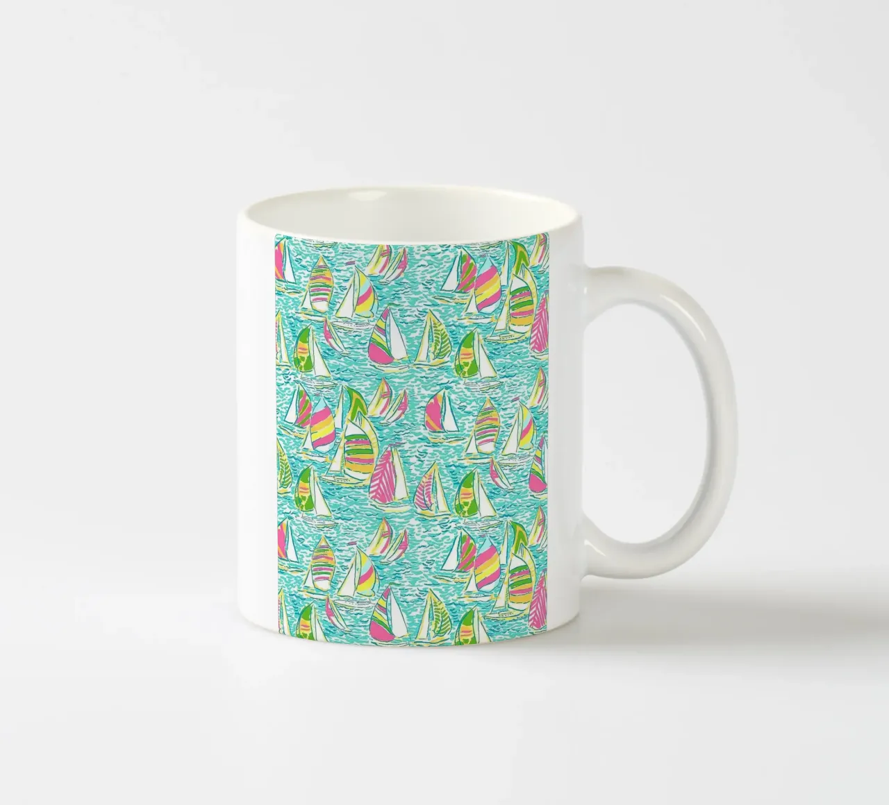 Lilly Pulitzer Boot keramische mok van Queenshop