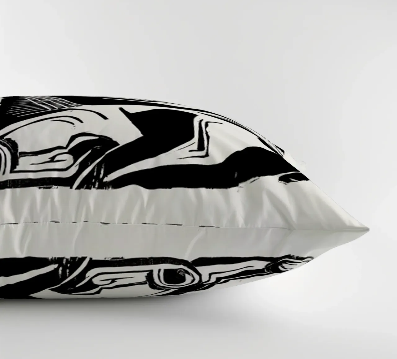 Kirchner - The Large Cow Lying Down cuscino da Vintage by JUNIQE