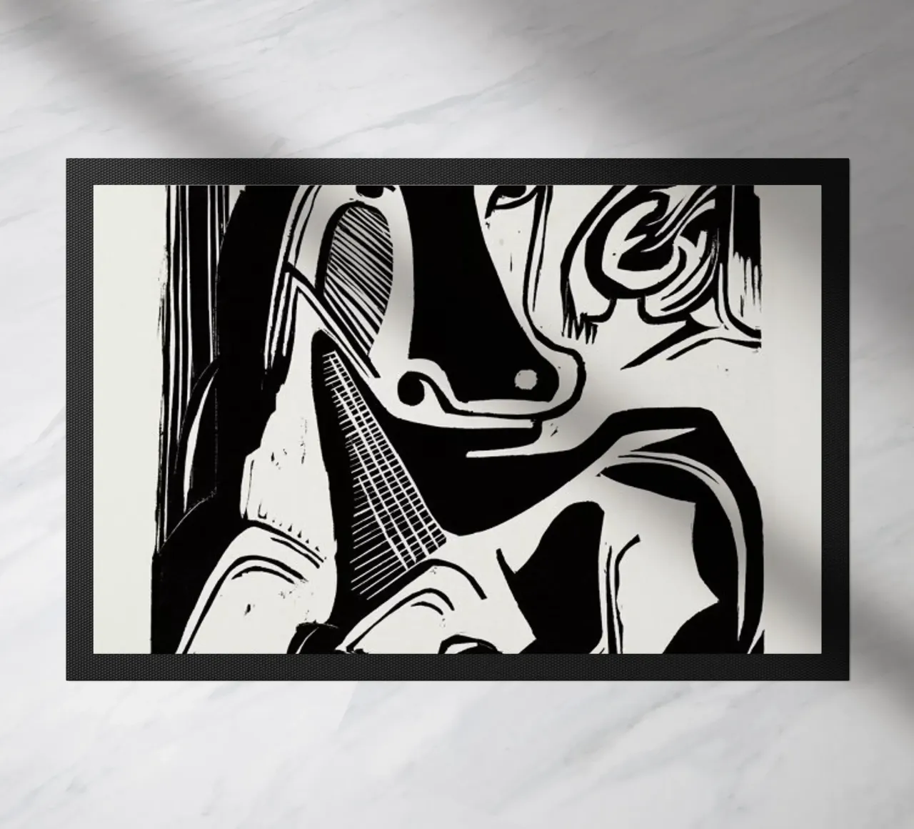 Kirchner - The Large Cow Lying Down zerbino da Vintage by JUNIQE
