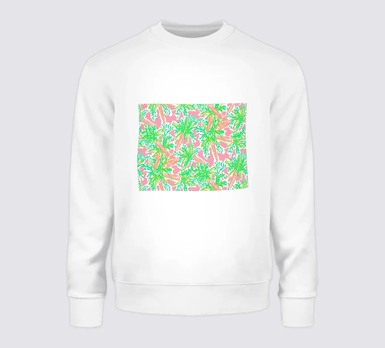 Bocconcini di carote Lilly Pulitzer felpa da Queenshop