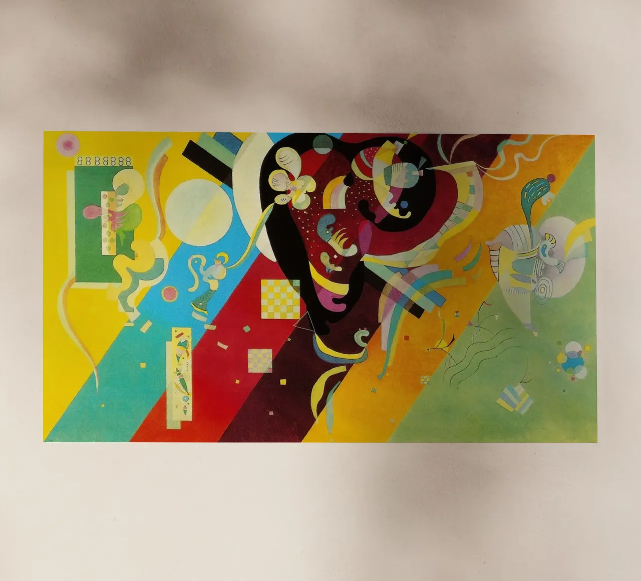 Wassily Kandinsky pellicola backlit da Maegan