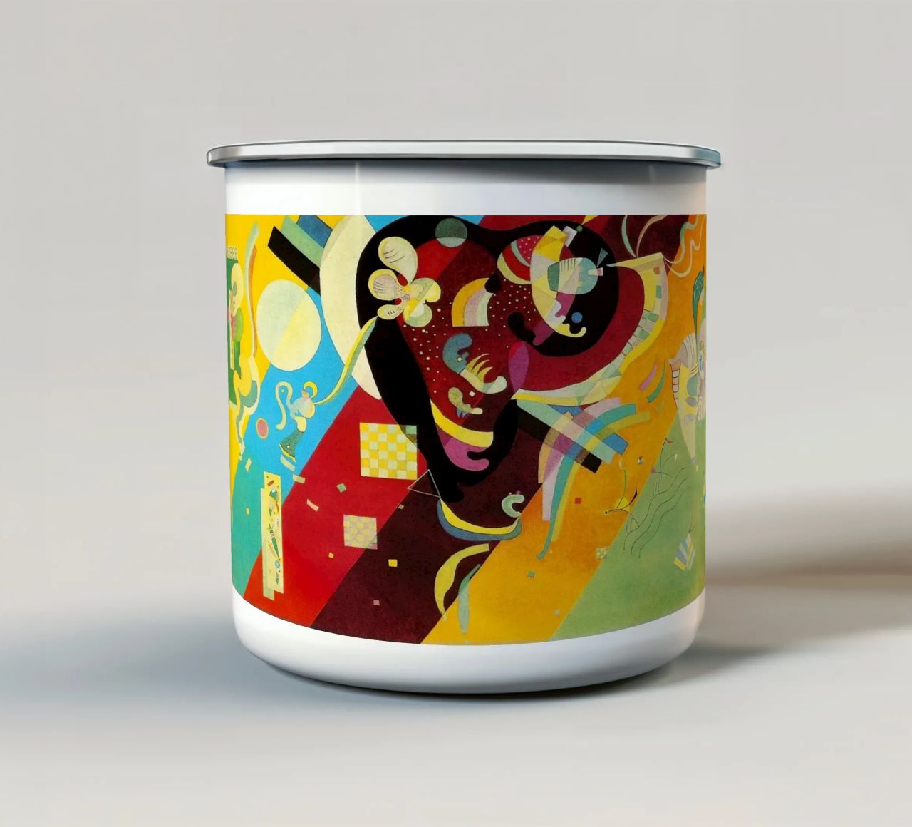 Wassily Kandinsky tazza in smalto da Maegan