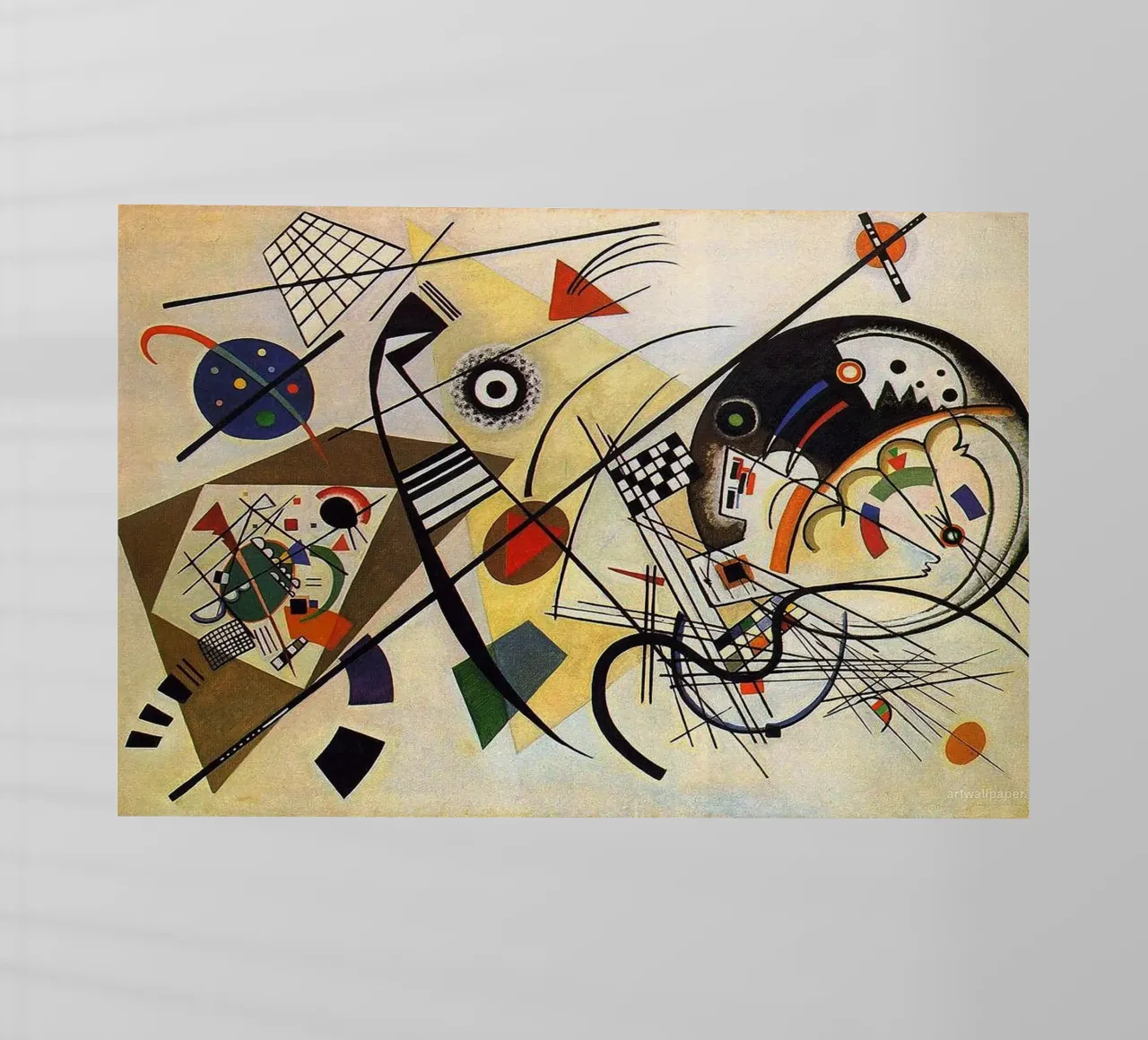 Wassily Kandinsky pellicola backlit da Maegan