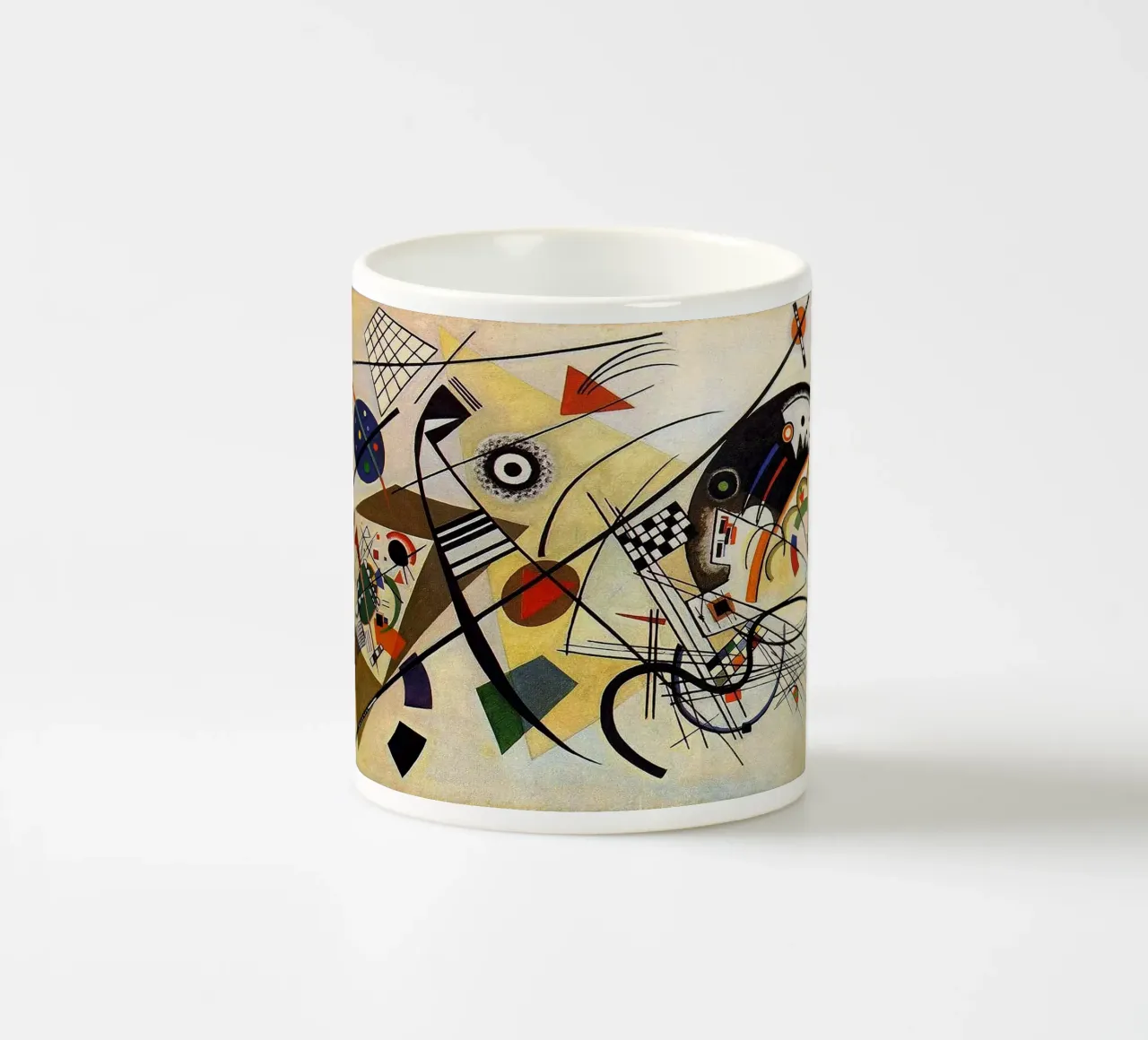 Wassily Kandinsky tazza in ceramica da Maegan