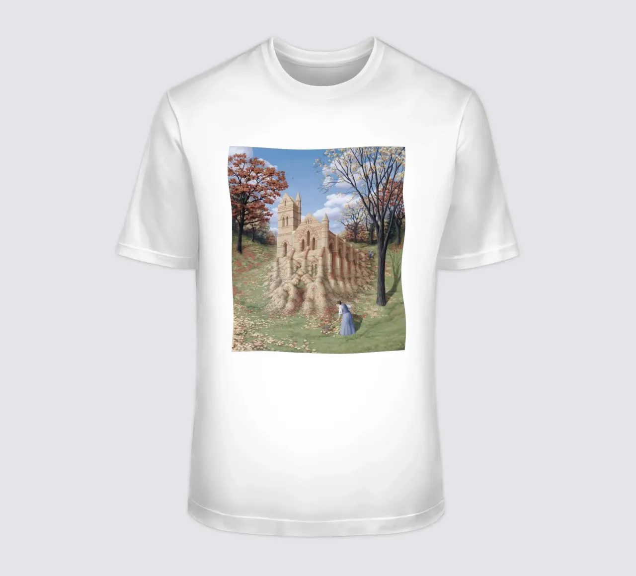 Rob Gonsalves Architettura d'autunno t-shirt da Spencer Farrell2