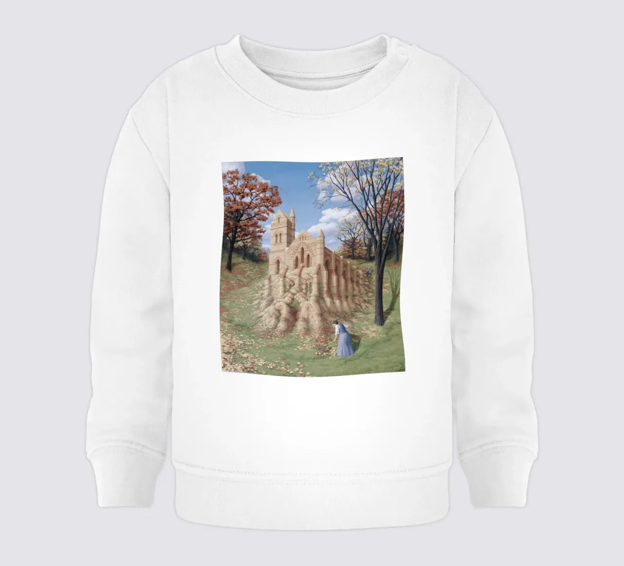 Rob Gonsalves Architettura d'autunno felpa neonato da Spencer Farrell2