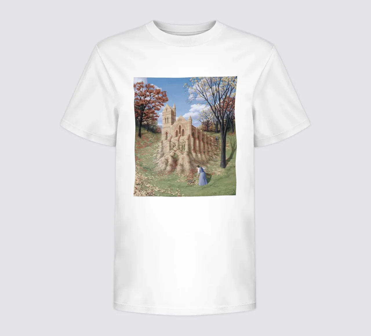 Rob Gonsalves Architettura d'autunno t-shirt bambini da Spencer Farrell2