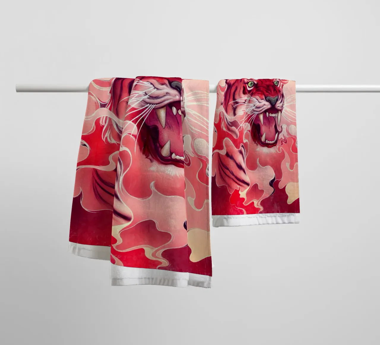 Favole di James Jean asciugamano da bagno da Spencer Farrell2