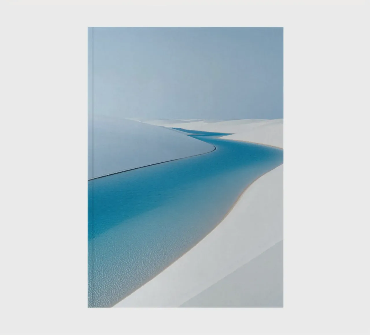 Blue Lagoons notebook by Indigo Tides Art