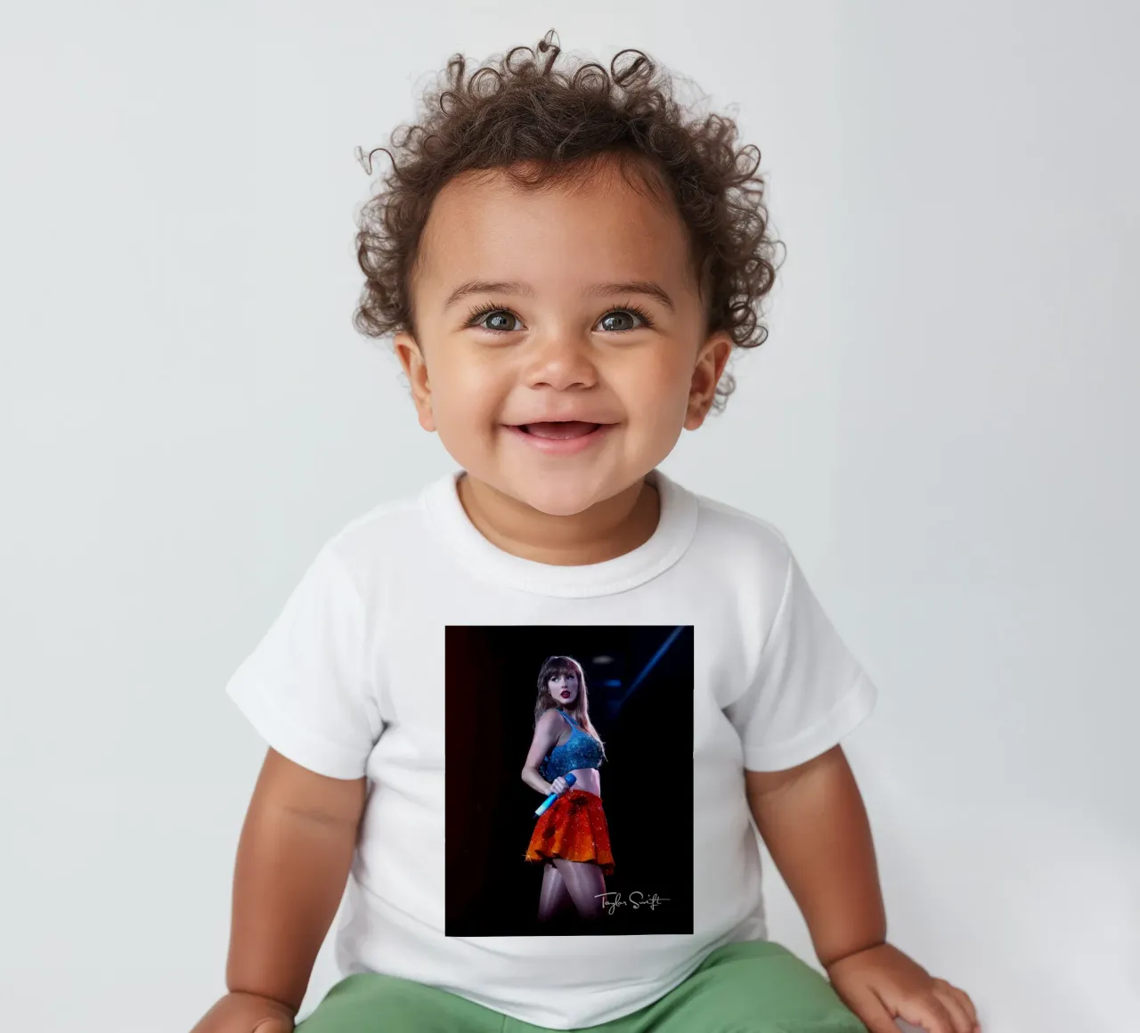 taylor swift suonare canzone maglietta neonato da NindaCreationsArt