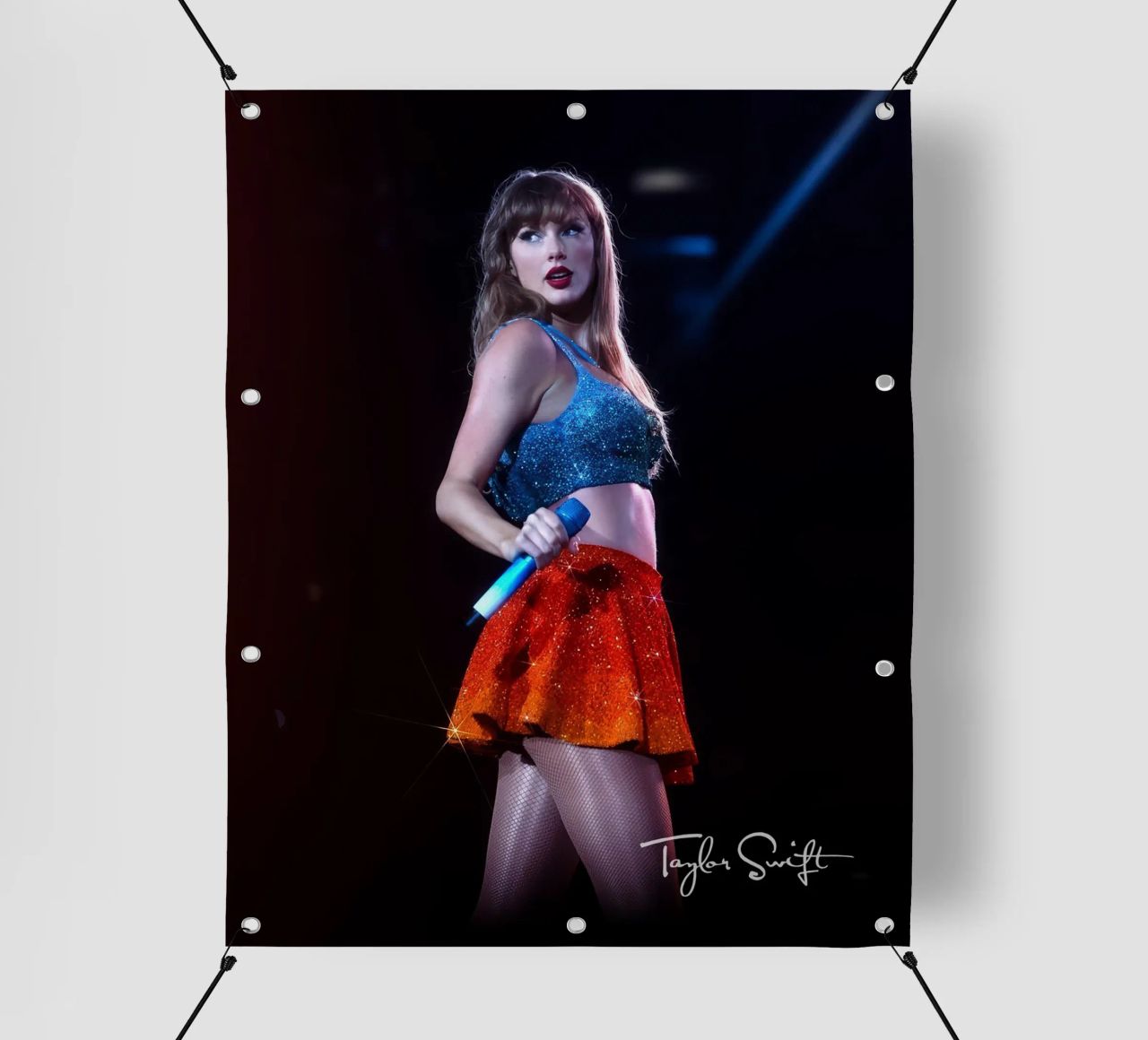 taylor swift suonare canzone telo in pvc da NindaCreationsArt