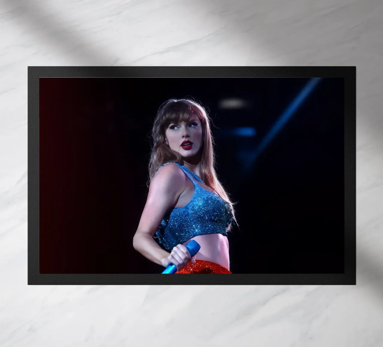 taylor swift spielen song Fußmatte von NindaCreationsArt