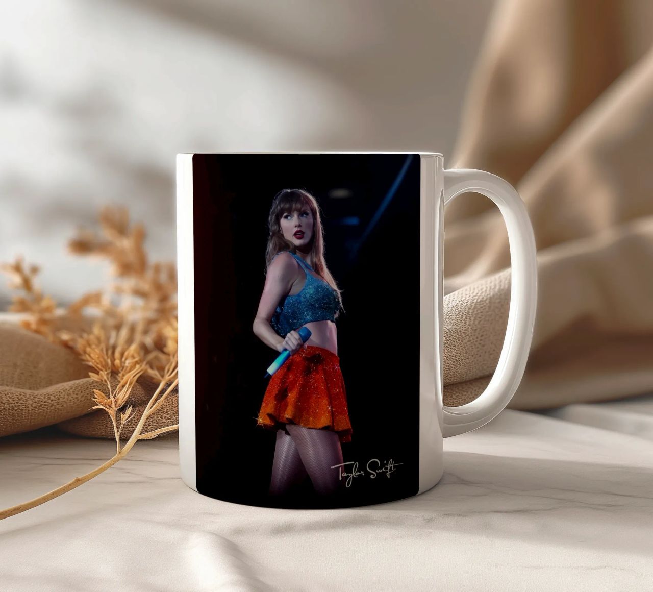 taylor swift suonare canzone tazza in ceramica da NindaCreationsArt