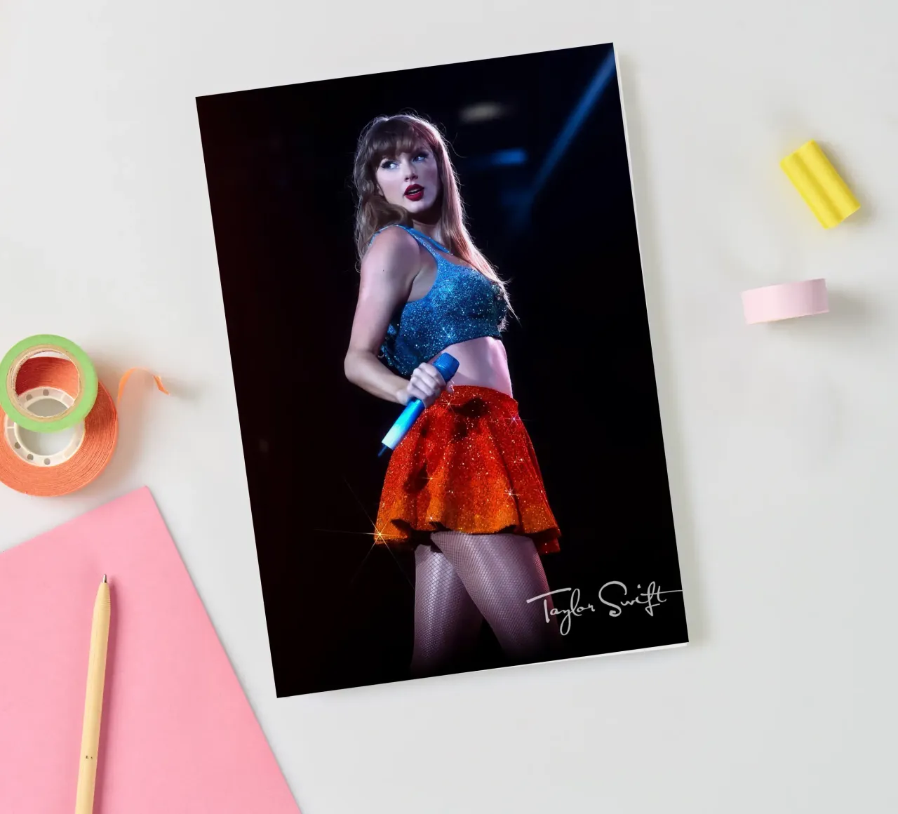 taylor swift play song notebook by NindaCreationsArt
