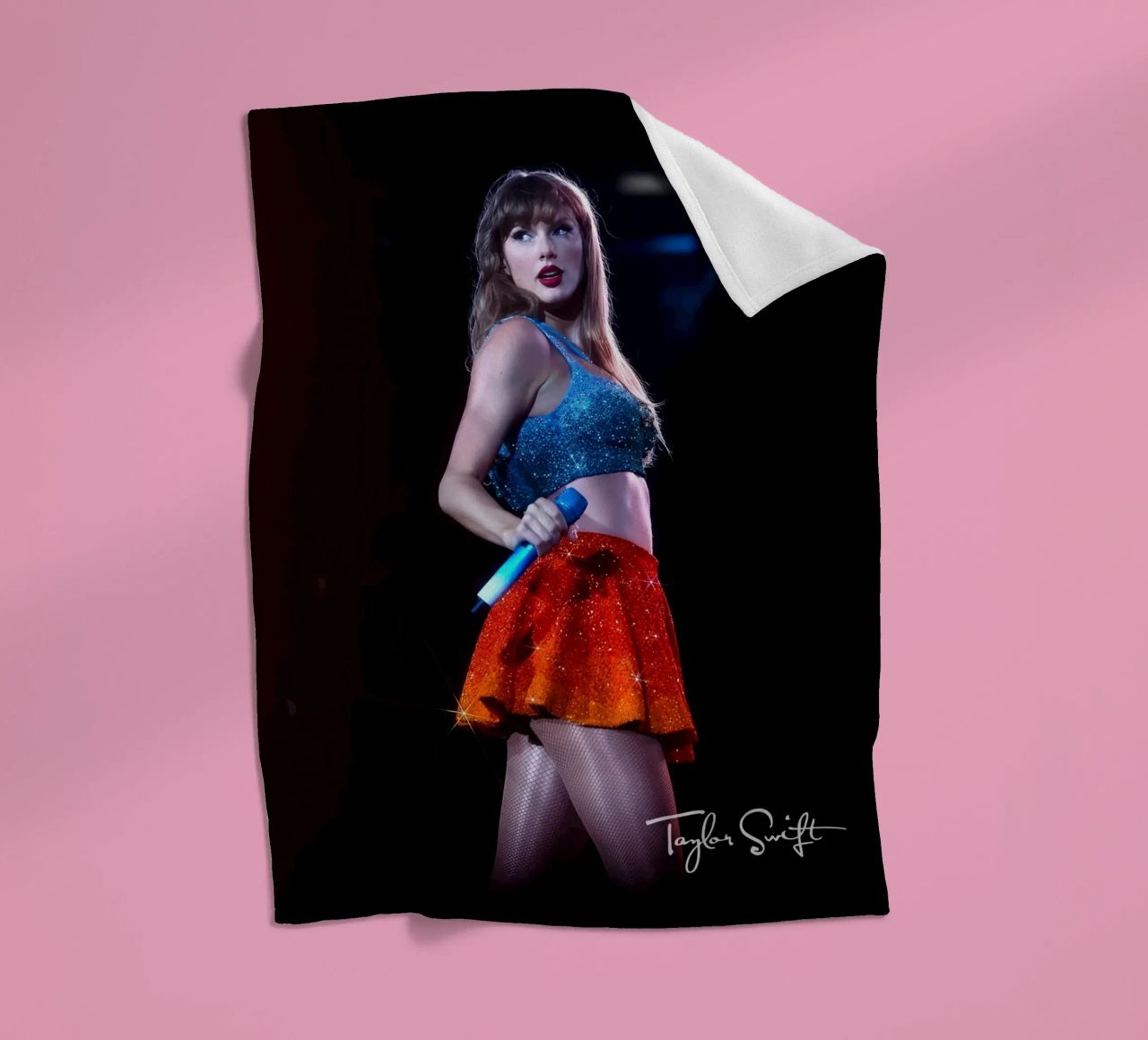 taylor swift suonare canzone coperta in pile da NindaCreationsArt