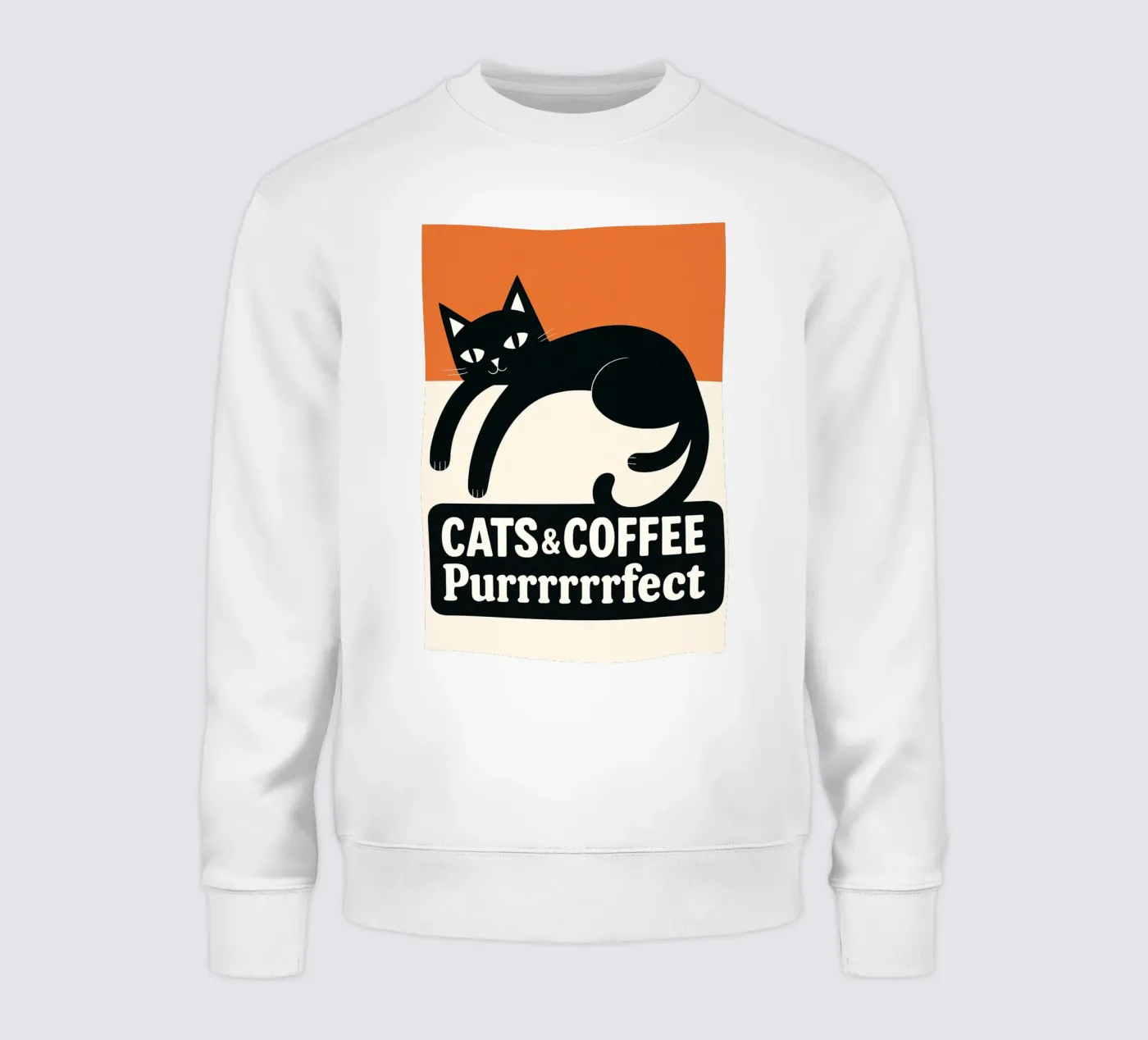 gatto e caffè felpa da Nayara