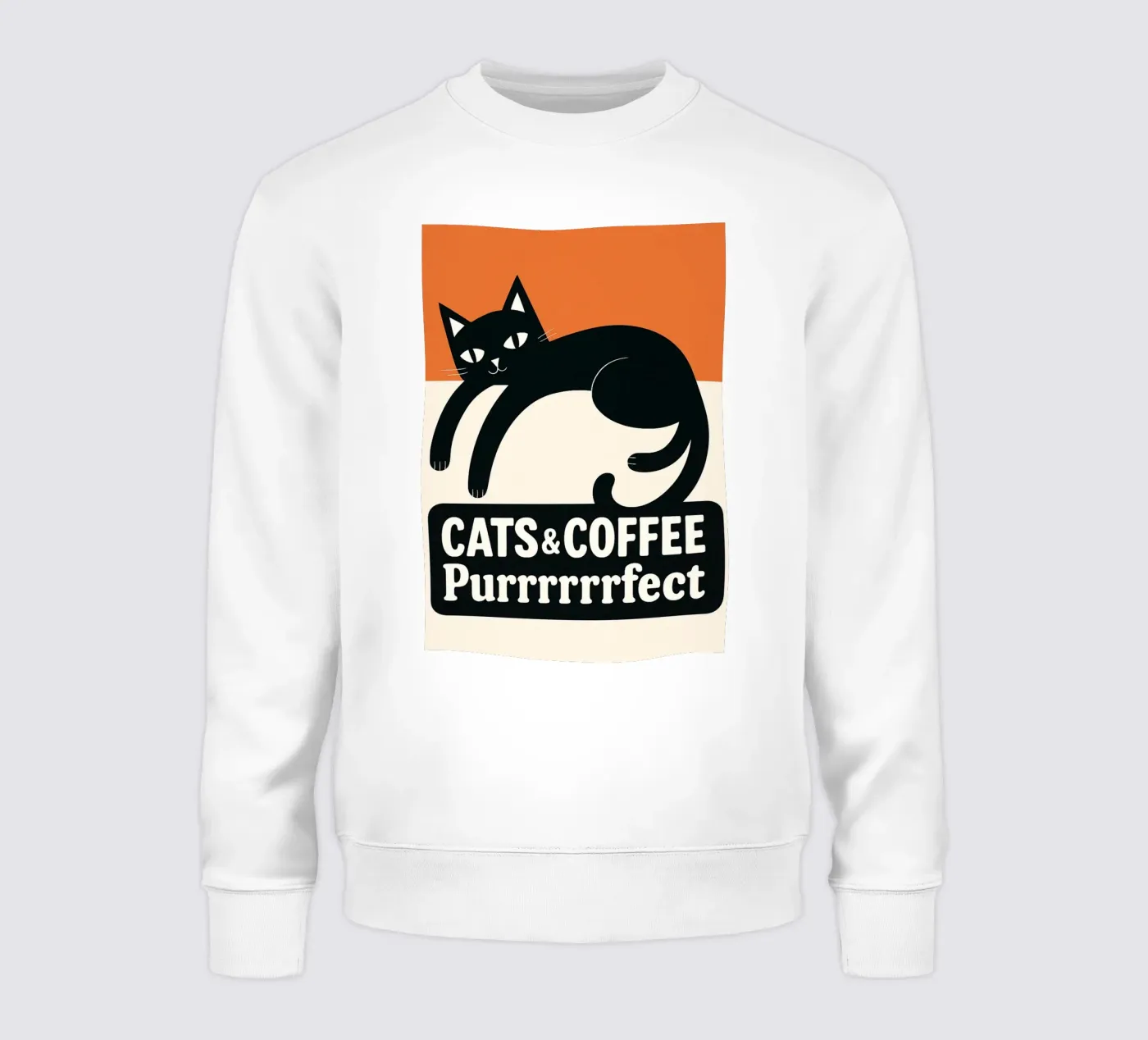 gatto e caffè felpa da Nayara