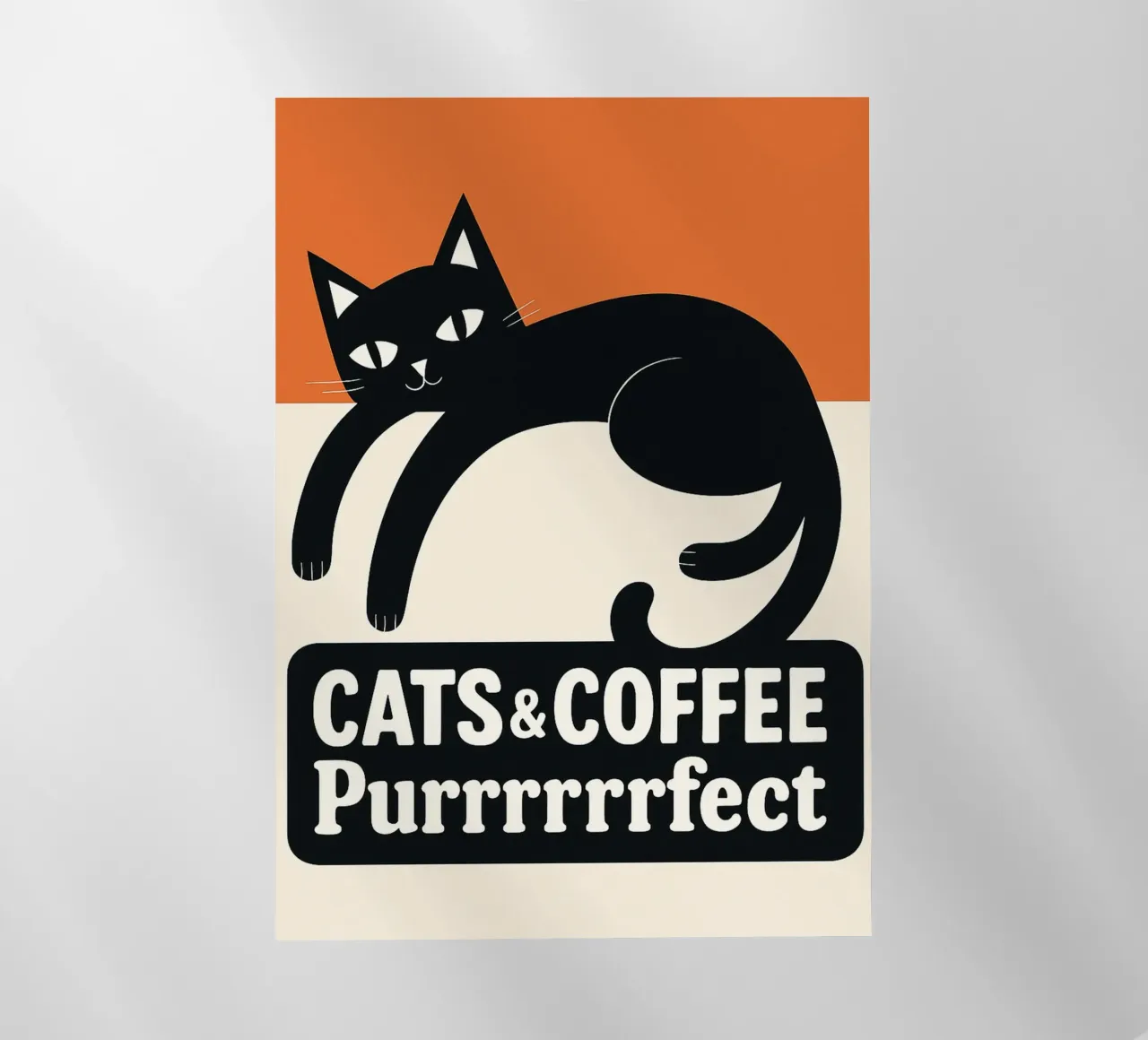 gatto e caffè pellicola backlit da Nayara