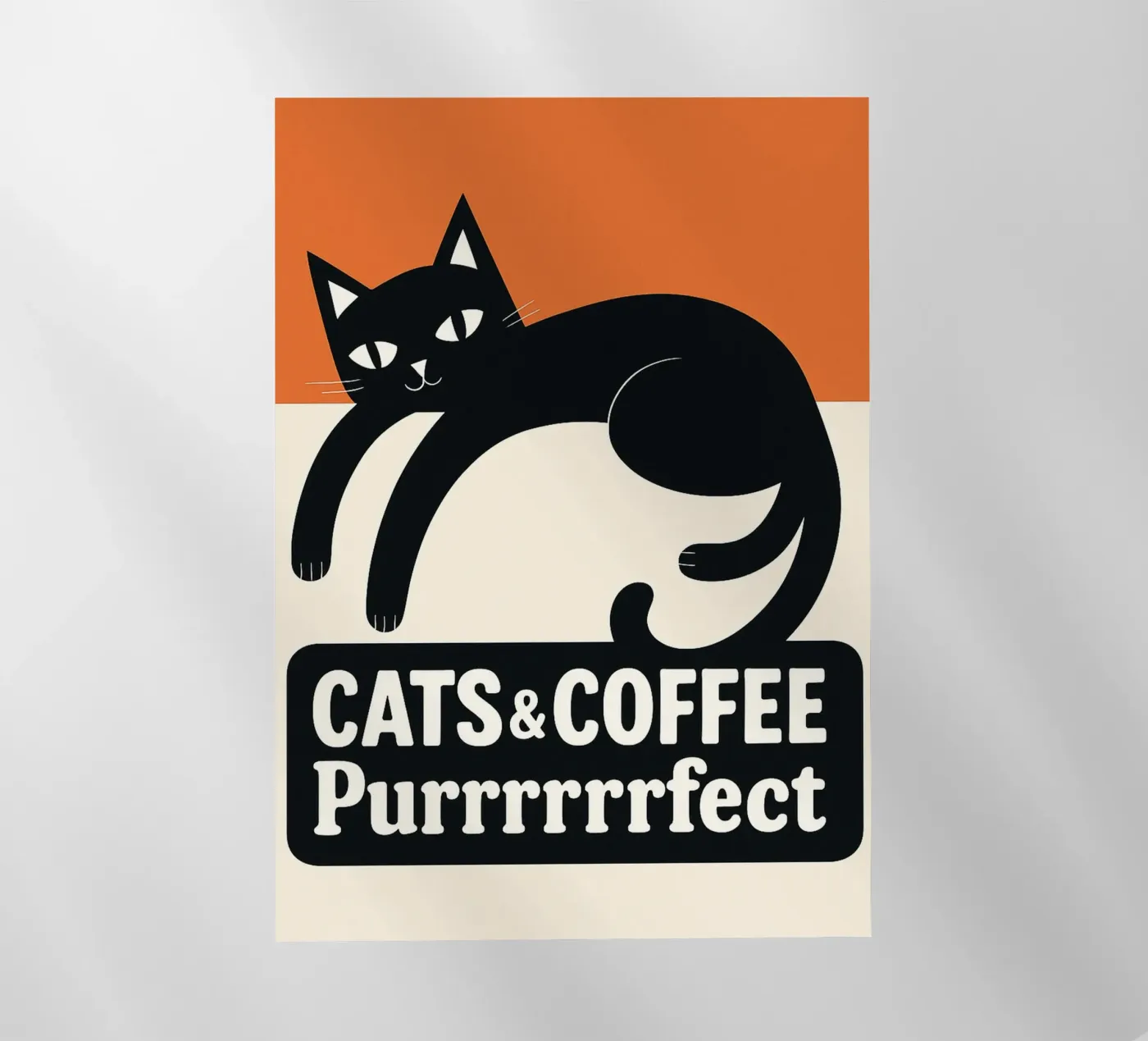 gatto e caffè pellicola backlit da Nayara