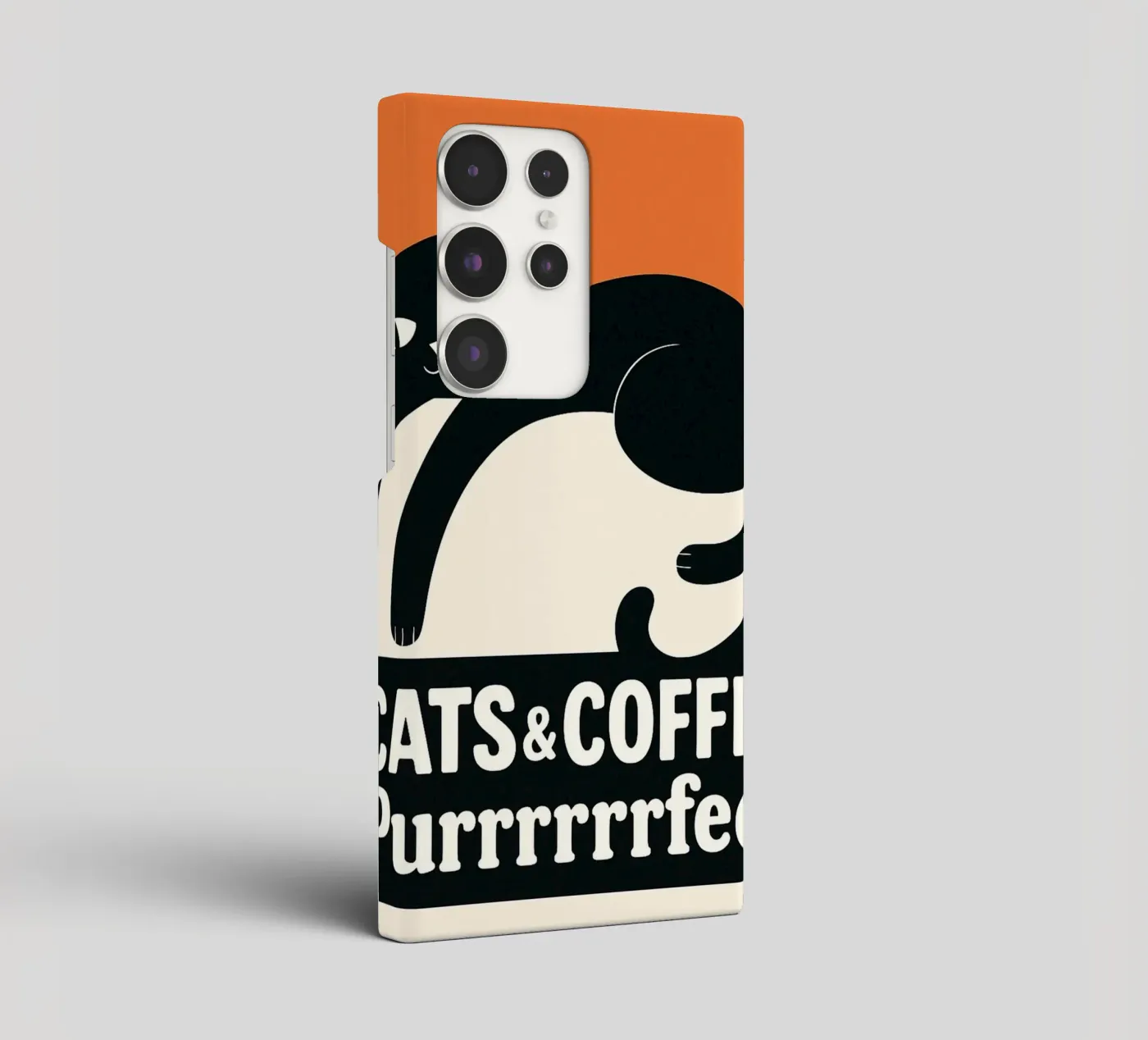 gatto e caffè cover samsung da Nayara
