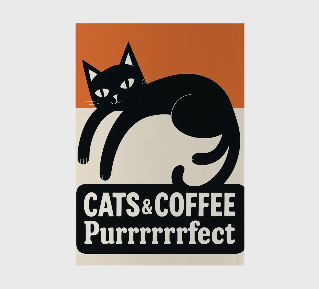 cat and coffee notebook by Nayara
