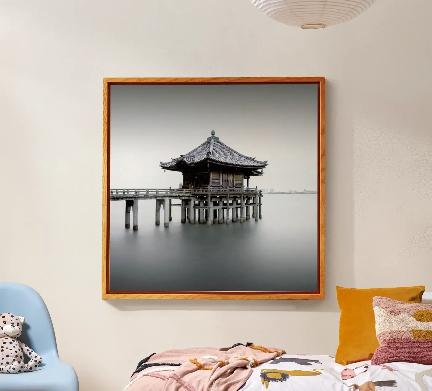 Japan Floating Temple plexiglass da Michael J. Reibert