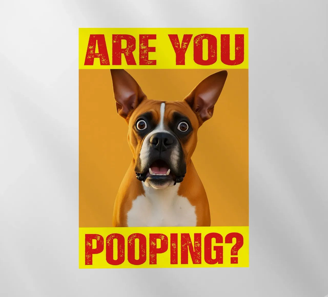dog are you pooping funny toilets backlit film by Nayara
