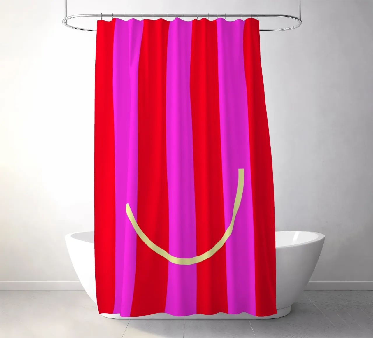 smile. tenda da doccia da FRICKE DESIGN